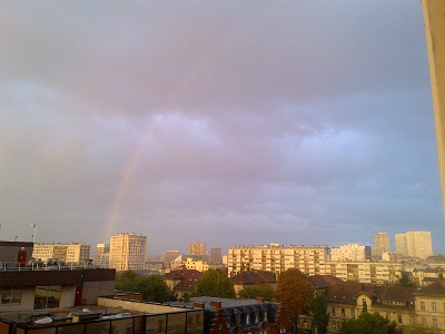 Rainbow Over Paris