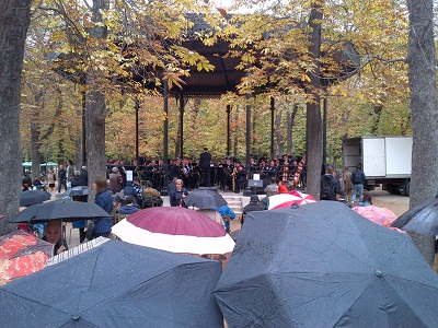Orchestra at Jardins des Luxembourg