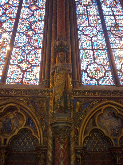 Stained Glass in Sainte-Chapelle